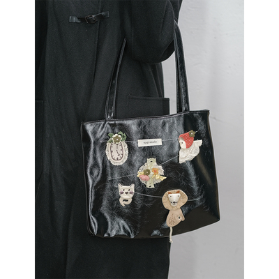 Upgranule 别闷家里横款 小众原创设计师包包艺术家通勤单肩包