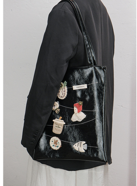 Upgranule 去去班味 小众原创设计师单肩包原创环保pu通勤包