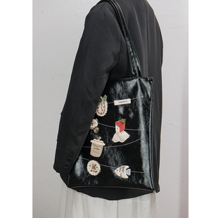 Upgranule 去去班味 小众原创设计师单肩包原创环保pu通勤包