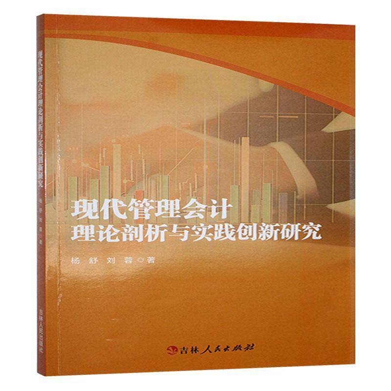 RT正版 现代管理会计理论剖析与实践创新研究9787206211409 杨舒吉林人民出版社经济书籍