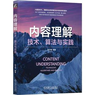 RT正版 内容理解:技术、算法与实践:technology, algorithms and practice9787111735137 孙子荀机械工业出版社工业技术书籍