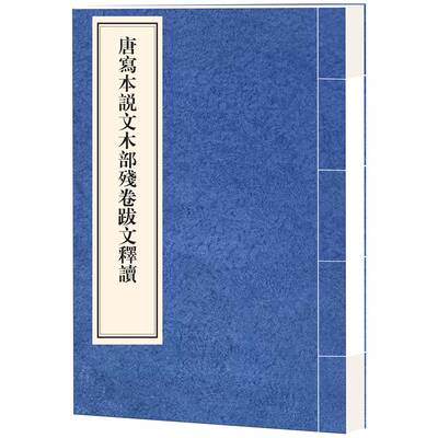 RT现货速发 唐写本说文木部残卷跋文释读9787807750505 钱婉约岭南古籍出版社社会科学书籍