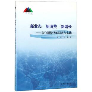 新业态 赵迪上海大学出版 新消费 探索与实践9787567132122 社经济书籍 新增长：文化新经济 RT正版