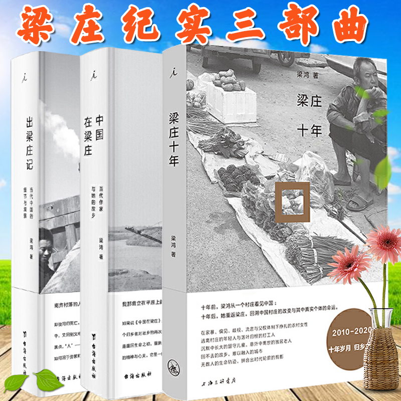 理想国直发赠别册】梁庄纪实三部曲 从一个村庄透视当代中国变迁 共3