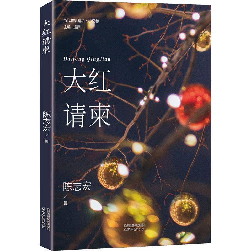 RT正版 大红请柬/当代作家精品9787201178929 陈志宏天津人民出版社小说书籍