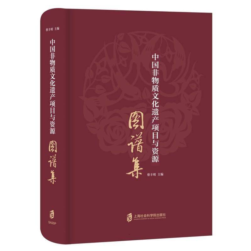 RT正版 中国非物质文化遗产项目与资源图谱集9787552038255 蔡丰明上海社会科学院出版社文化书籍