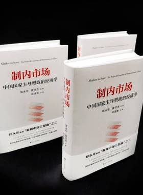 RT正版 制内市场:中国国家型政治经济学:the political economy of domination in C9787213098727 郑永年浙江人民出版社经济书籍