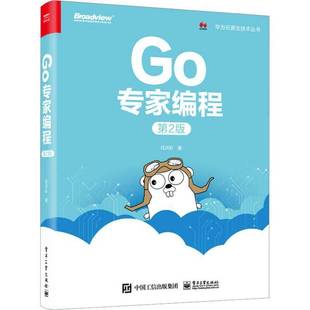 社计算机与网络书籍 任洪彩电子工业出版 RT正版 Go专家编程9787121452963