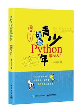RT正版 青少年Python编程入门——图解Python9787121395543 傅骞电子工业出版社计算机与网络书籍