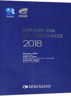 RT正版 Report on BRI progress:20189787520341547 中国社会科学出版社经济书籍