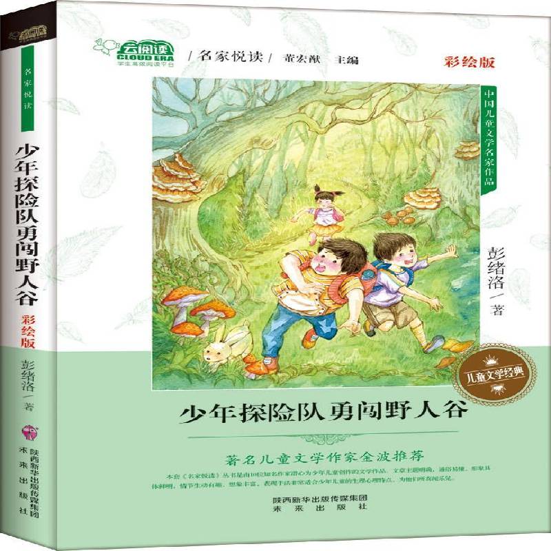 rt正版 少年探险队勇闯野人谷9787541761027 彭绪洛未来出版社儿童