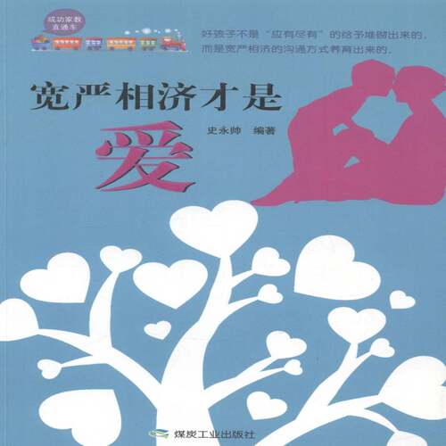 RT现货速发 宽严相济才是爱9787502045258 史永帅煤炭工业出版社育儿与家教书籍