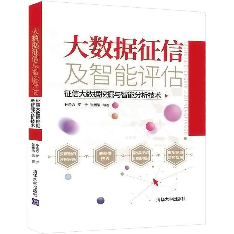 RT正版 大数据征信及智能评估:征信大数据挖掘与智能分析技术9787302594666 孙圣力清华大学出版社经济书籍