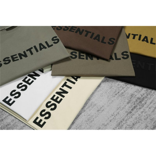 ESSENTIALS经典立体硅胶字母FOG