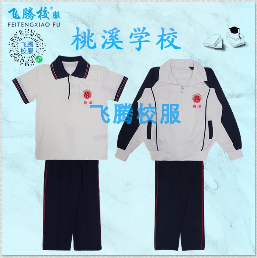 飞腾校服桃溪学校冬服夏服