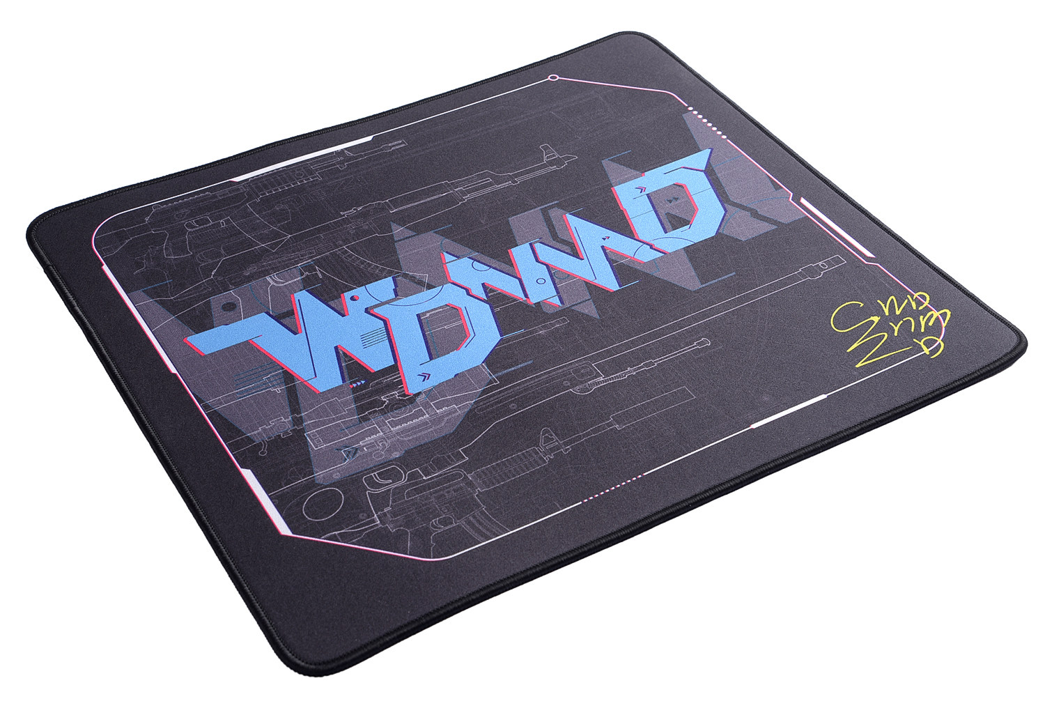 【qz电竞外设】csgo茄子通款wdnmd粗面电竞鼠标垫