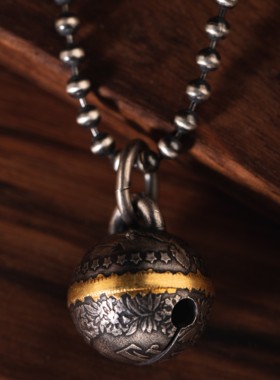 STZ男女银币手工制作露营机车风