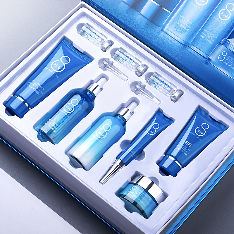 八杯水护肤品套装 水乳套盒补水保湿控油化妆正品男士脸部女学生