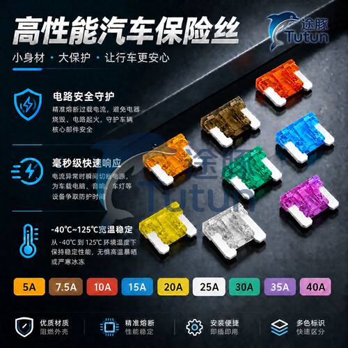 适用奥迪A6A3A4LA6LQ3Q5L A4 A1 Q5Q7汽车点烟器保险丝插片保险片