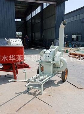 动多功能秸秆玉米芯粉OAP碎机 园鲜树枝树杈粉机 移轮竹木粉碎碎