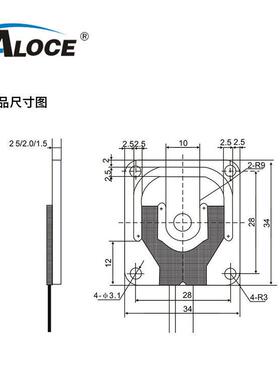 GML670AG秤ML670A 半器桥式微称重传感器 人体秤型厨房称重传感0k