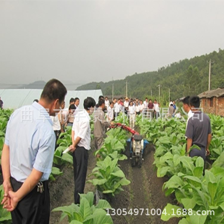 厂农用小型自走式田园管理机手扶四驱开沟覆土机葱姜培土机新