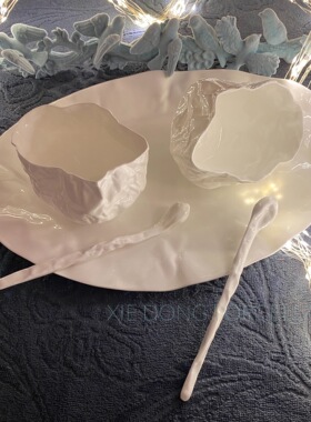 意大利特邀设计师 谢东 骨瓷咖啡杯盘系列set-26# 精致时尚白色