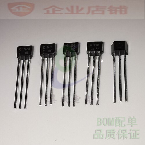 K192A/161/184/1002/1132/1398/1825/118GR场效应高频管2SK192A-Y