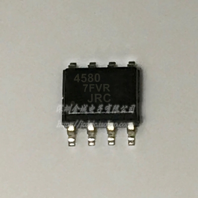 JRC4580  SOP8双运放无噪音频功放IC NJM4580E-TE1 NJM4580M