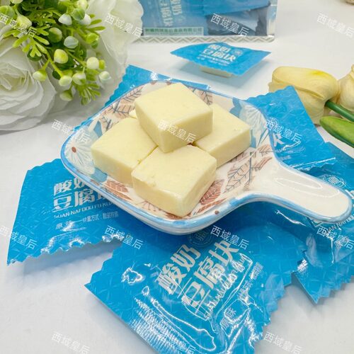 西域皇后酸奶豆腐块蔓越莓味原味