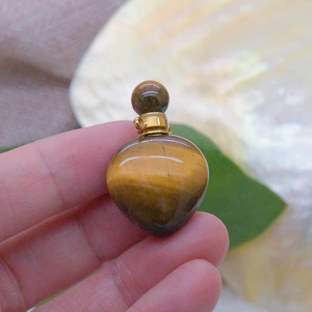 天然时尚宝瓶吊坠可加朱砂粉精油香水生日礼物