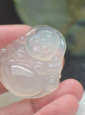 高冰玉髓佛弥勒佛笑佛