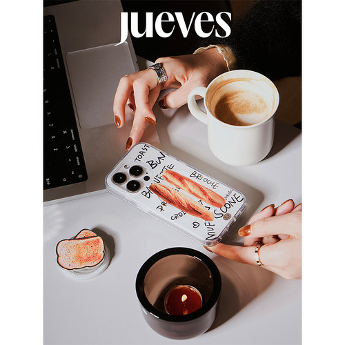 星期四经典法棍磁吸壳iphone17promax手机壳16pro适用华为mate70软壳全包防摔16pm双层p70pro硅胶mate60pro