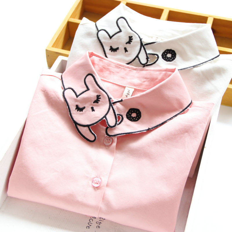 Chemise fille à manche longue - Ref 2085506 Image 1