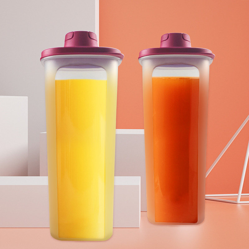 特百惠精量纤巧壶果醋酵素凉水壶2l*2大容量家用保鲜带滤隔健康壶