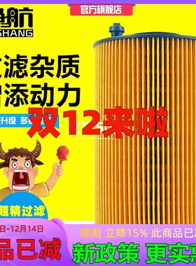 611600070119机油滤清器滤芯适用于潍柴WP7 WP10H wp12解放悍V375