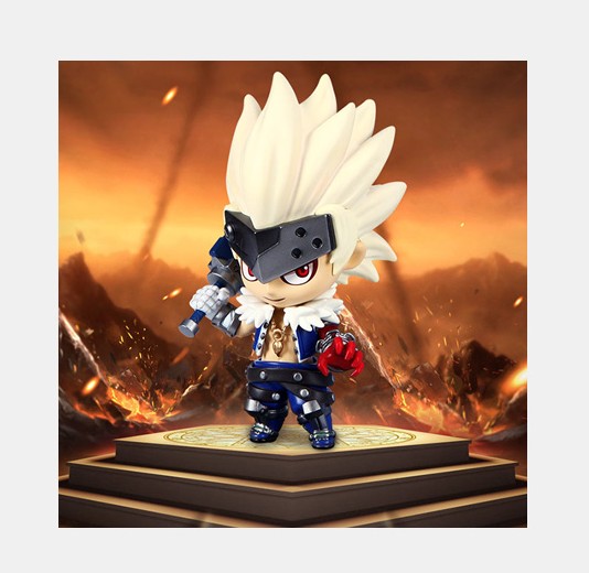 dnf地下城正版男鬼剑Q版手办 男女鬼剑士模型 生日礼物