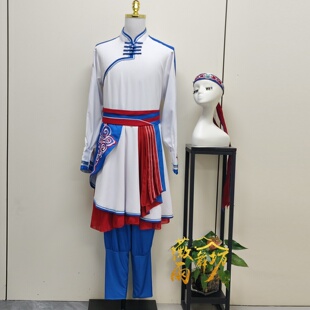 出租男女蒙古族舞蹈剧目奔蒙古袍少数民族蒙族成人艺考舞台表演服