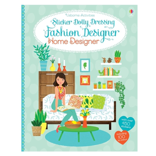 Sticker Dolly Dressing Fashion Designer 儿童贴纸涂色时尚装扮