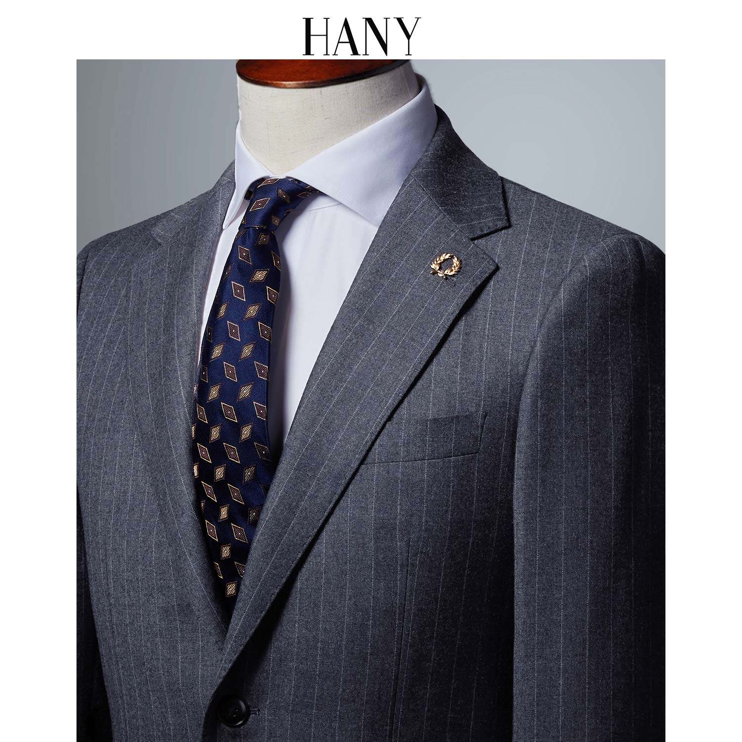 【断码清仓】HANY汉尼纯羊毛西服男灰色条纹商务正装单西西装外套,男装,商务正装西服,淘宝优惠券,粉丝福利购,淘宝优惠卷