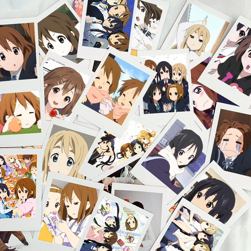 动漫周边轻音少女lomo卡拍立得照片相片收纳相册二次元手账装饰