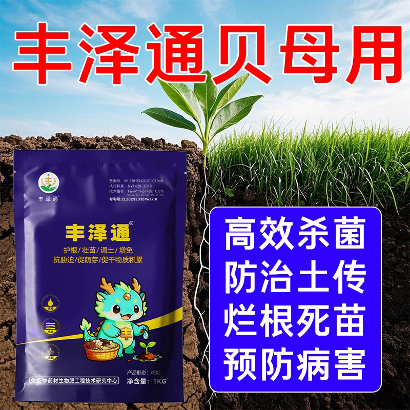 官方正品丰泽通贝母种植通用肥