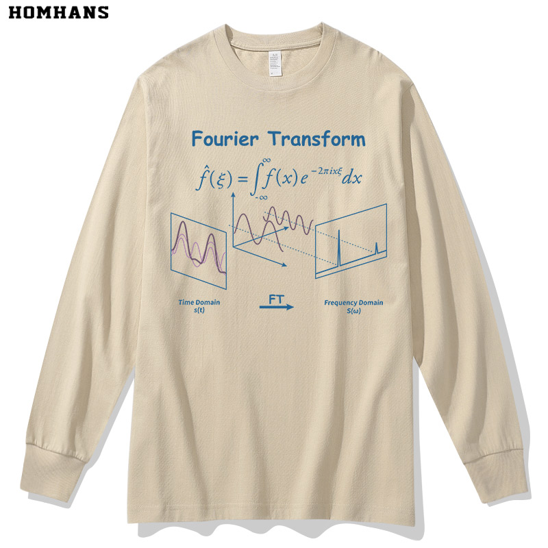 傅里叶变换公式科学学霸长袖