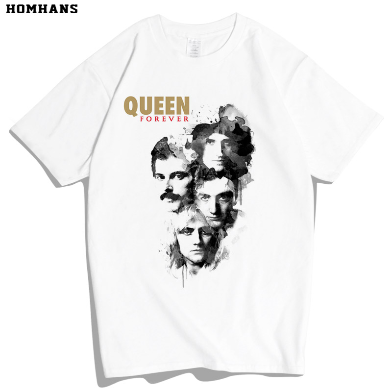 红韩皇后freddiemercury音乐T恤