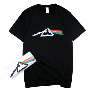 红韩平克弗洛伊德 Pink Floyd 摇滚乐队纯棉短袖t恤ROCK 月之暗面