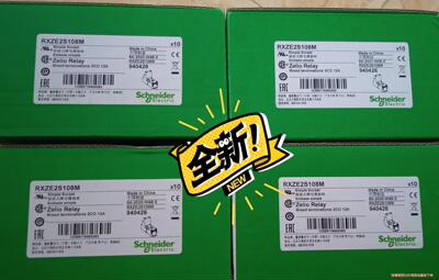 施耐德继电器底座RXZE2S108M，全新原装正品，未拆封，议价商品
