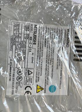 MR-E-20A/HC-KFE23/电机2个，看实图交易，议