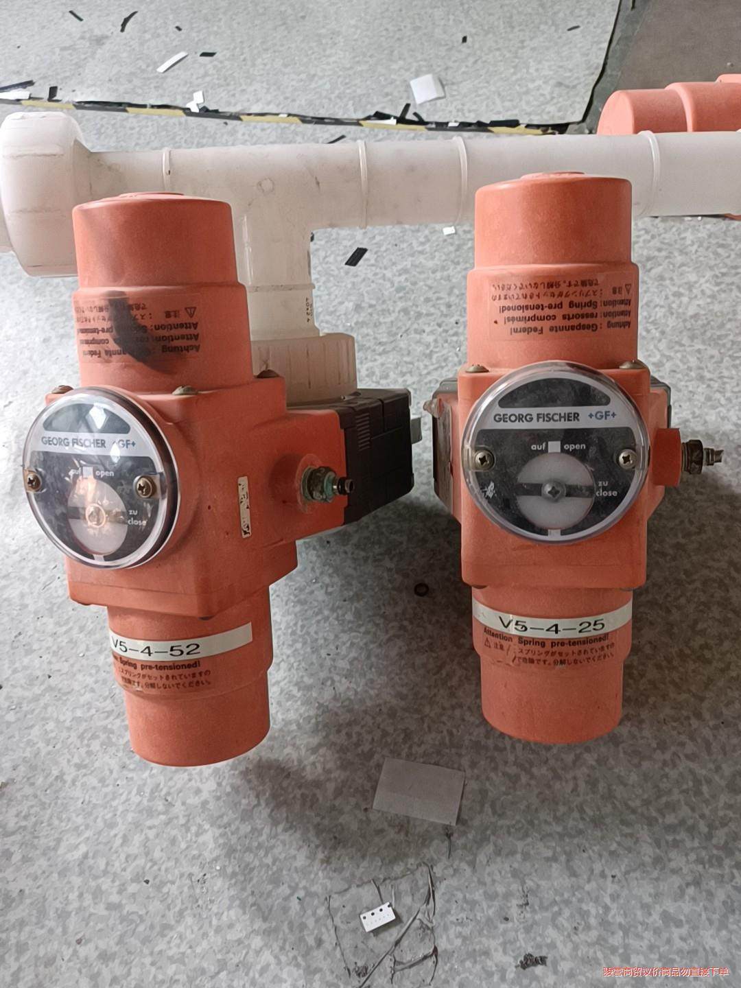 +GF+气动隔膜阀正品拆机