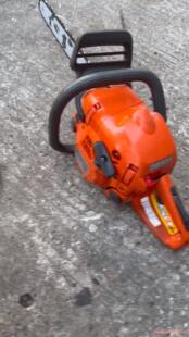 二手瑞典富世华450油锯伐木锯18寸油锯,无刹车,实物拍议价商品