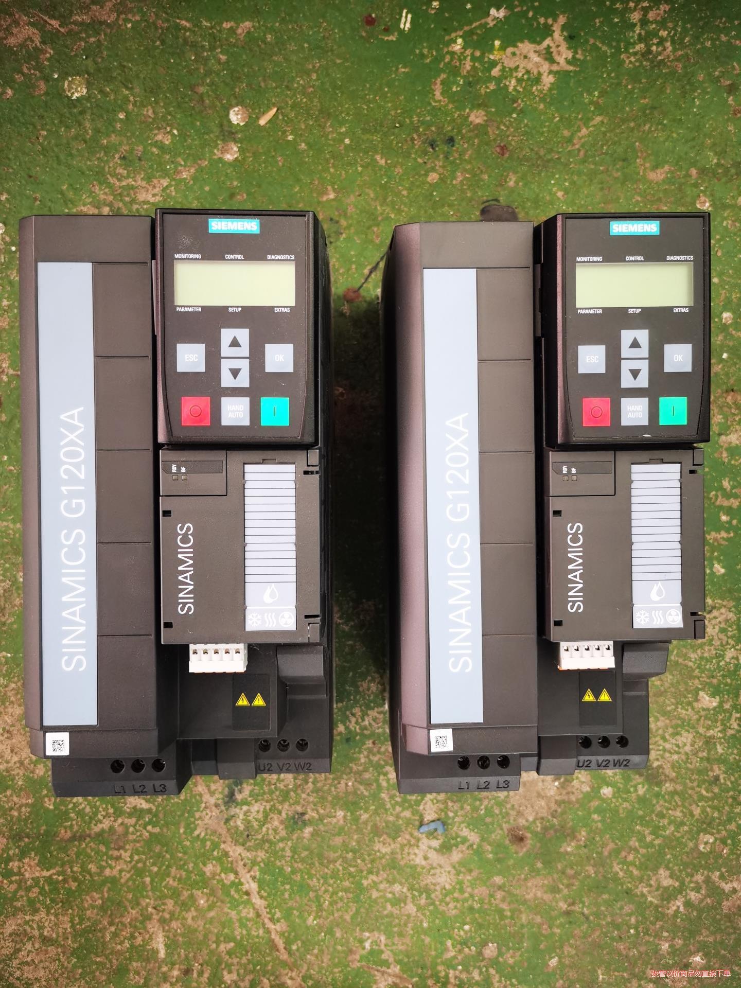西门子变频器G120XA，15KW，2020年口罩熔喷机拆机(议价商品）